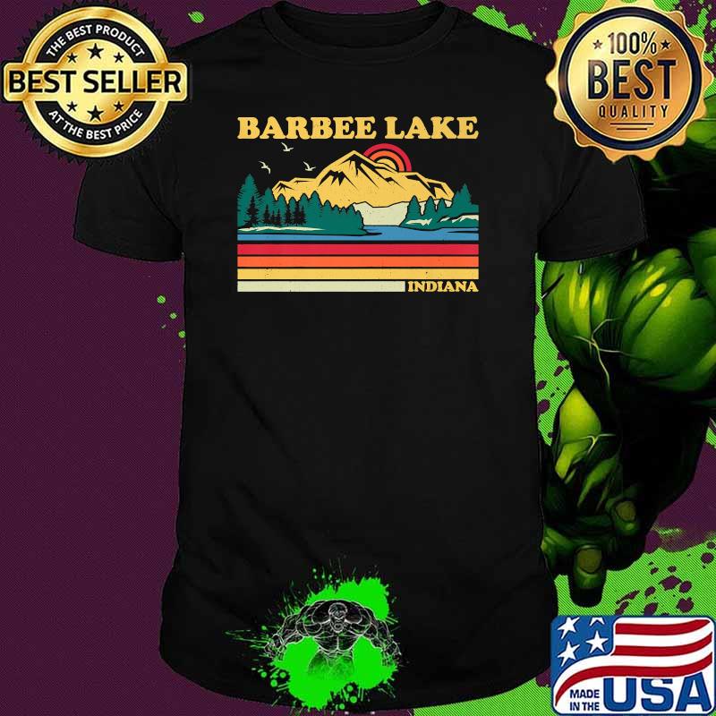 Barbee Lake Indiana Vintage Retro Family VacationT-Shirt