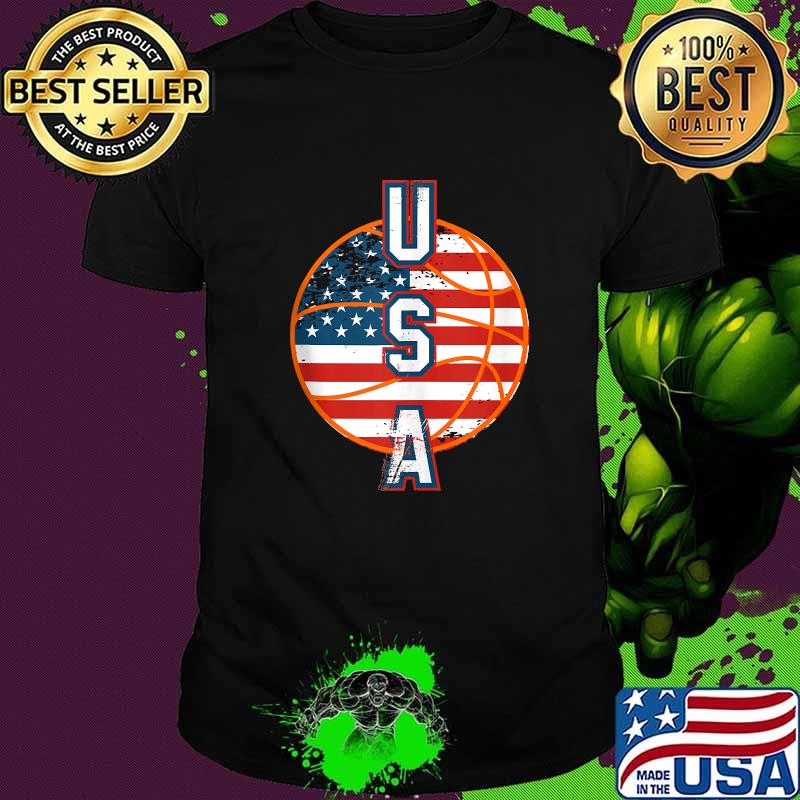 Basketball team flag USA T-Shirt