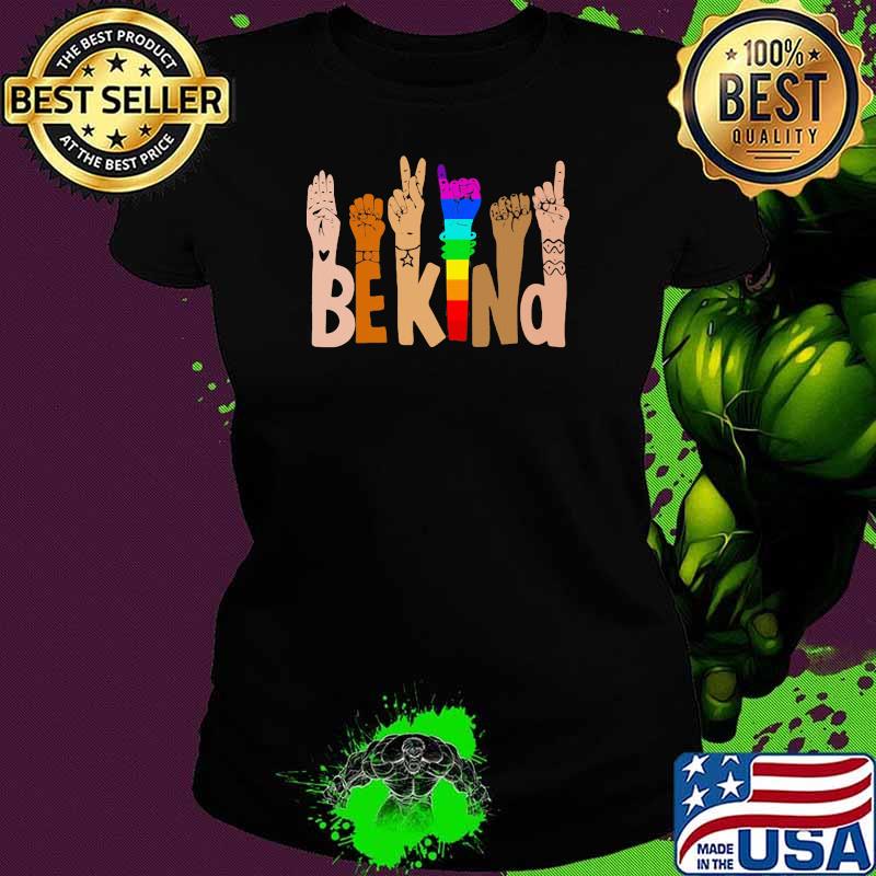 Be kind black women lgbt Ladies tee Be kind black women lgbt Ladies tee