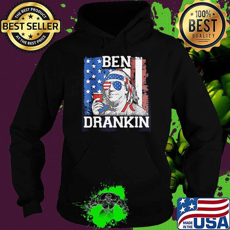 Ben drankin american flag 4th of july s Hoodie Ben drankin american flag 4th of july s Hoodie