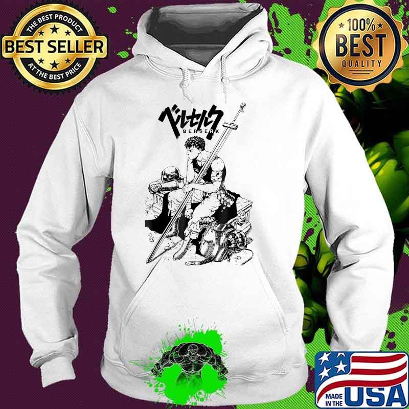 Berserk Vaporwave Japanese Anime Manga Series T-Shirt Hoodie Berserk Vaporwave Japanese Anime Manga Series T-Shirt Hoodie