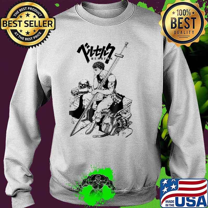 Berserk Vaporwave Japanese Anime Manga Series T-Shirt Sweater Berserk Vaporwave Japanese Anime Manga Series T-Shirt Sweater