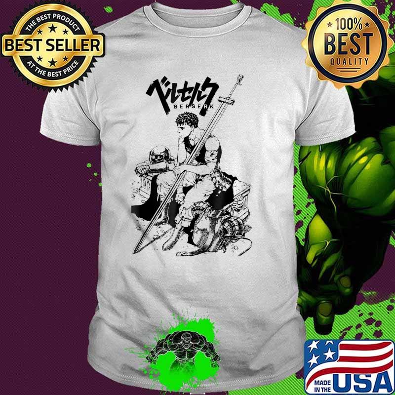 Berserk Vaporwave Japanese Anime Manga Series T-Shirt Berserk Vaporwave Japanese Anime Manga Series T-Shirt