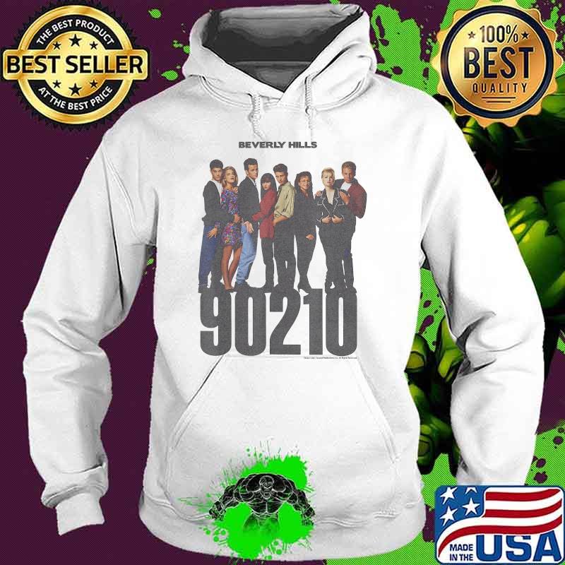 Beverly Hills 90210 Group Shot Cast Line Up T-Shirt Hoodie Beverly Hills 90210 Group Shot Cast Line Up T-Shirt Hoodie