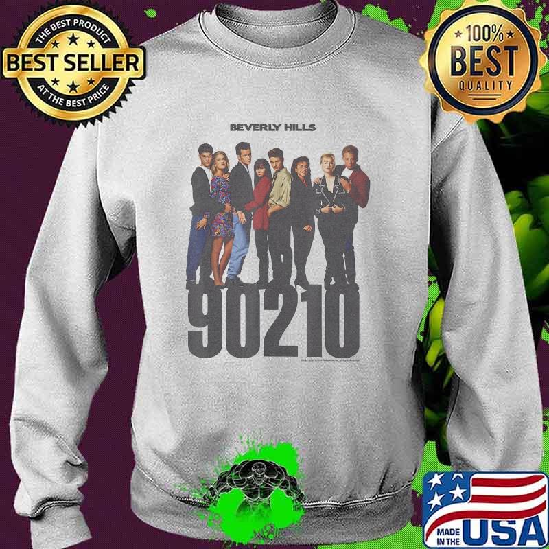 Beverly Hills 90210 Group Shot Cast Line Up T-Shirt Sweater Beverly Hills 90210 Group Shot Cast Line Up T-Shirt Sweater