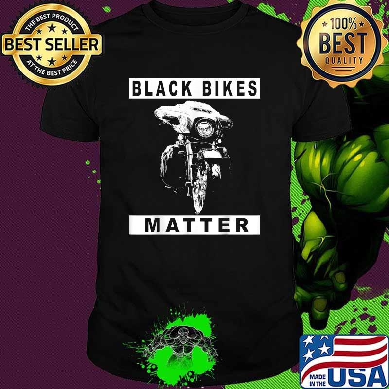 Black Bikes Matter Street Gliders T-Shirt