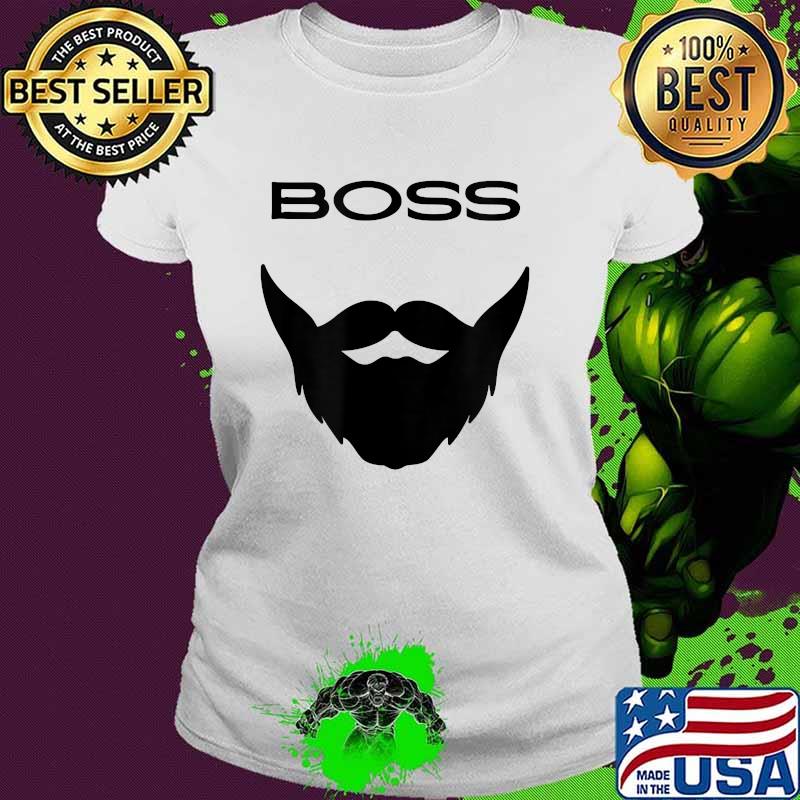 Boss Beard Art Apparel T-Shirt Ladies tee Boss Beard Art Apparel T-Shirt Ladies tee