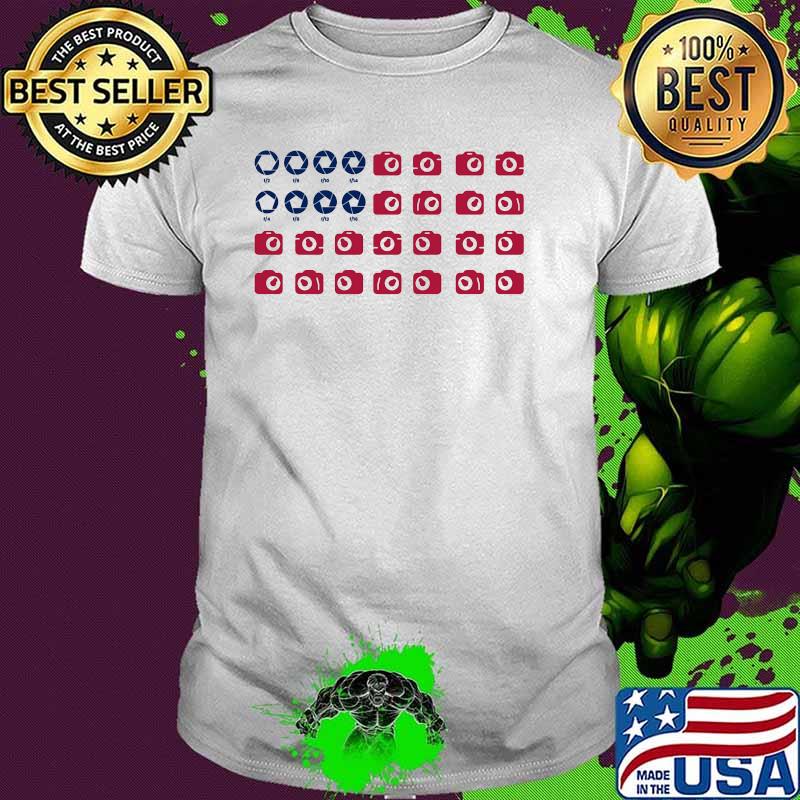 Camera American Flag Shirt
