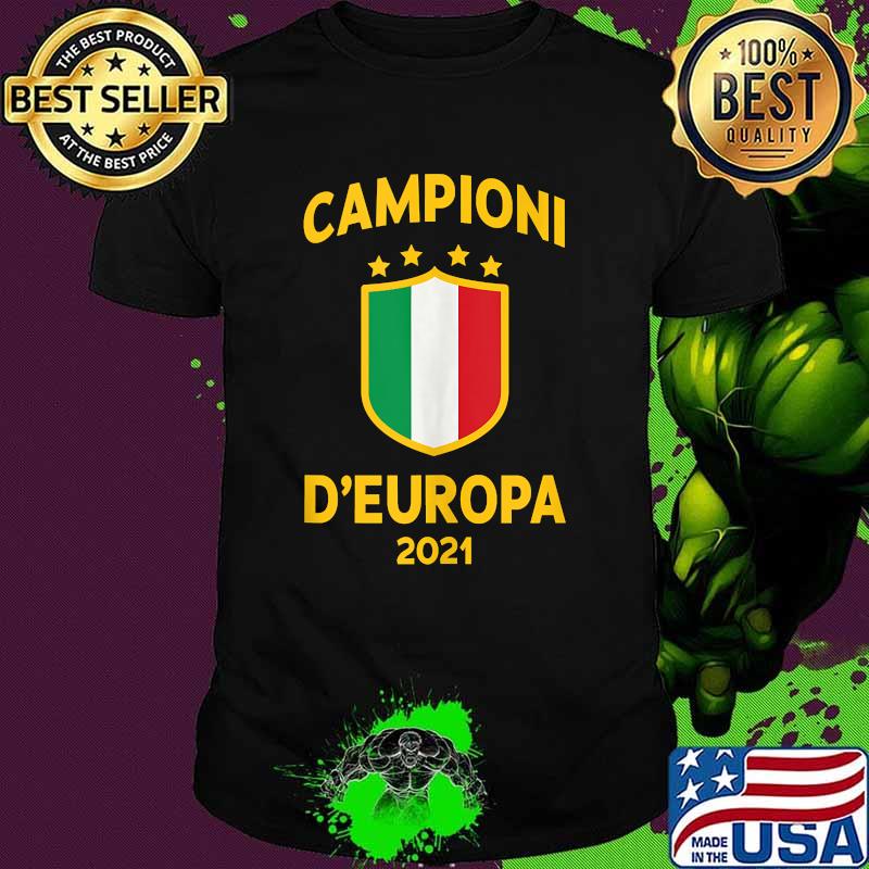 Campion Deuropa 2021 Italy Football Champions of Europe 2021 Shirt