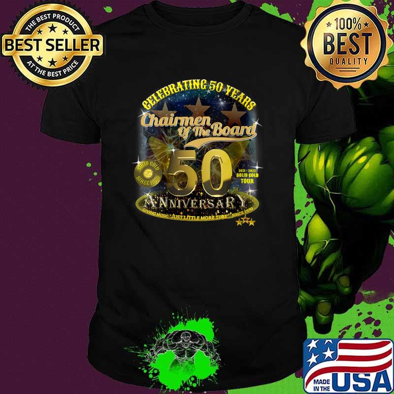 Celebrating 50 Years Chairmen Of the Board Anniversary Shirt