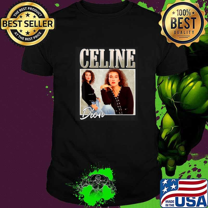 Celine Dion Retro Music T-Shirt
