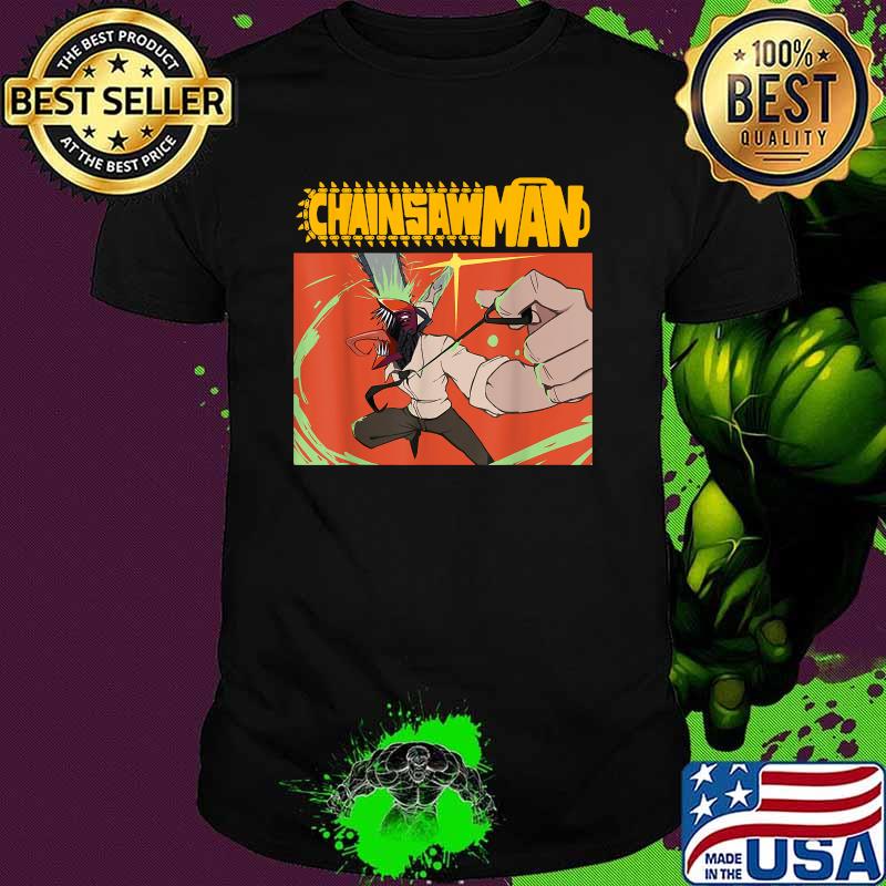 Chainsaw Anime Manga Characters T-Shirt
