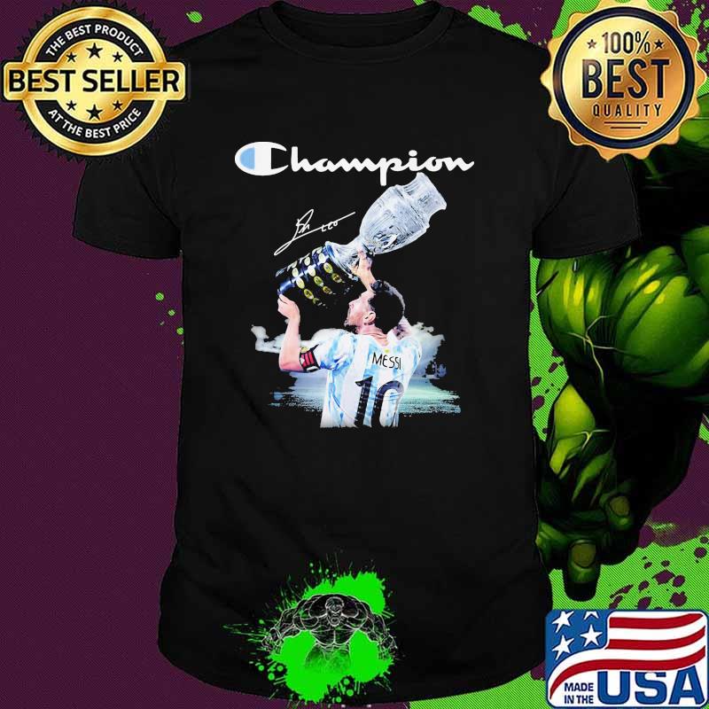 Champion Cup Messi Signature shirt