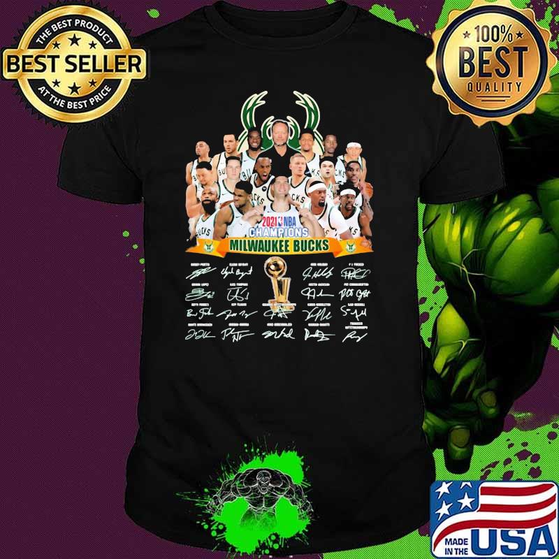 Champions Milwaukee Bucks 2021 NBA Shirt