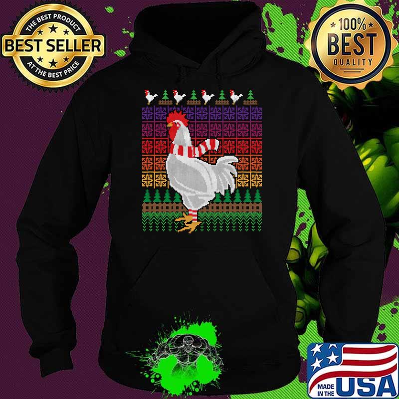 Chicken Lover Ugly Christmas X-Mas Shirt Hoodie Chicken Lover Ugly Christmas X-Mas Shirt Hoodie