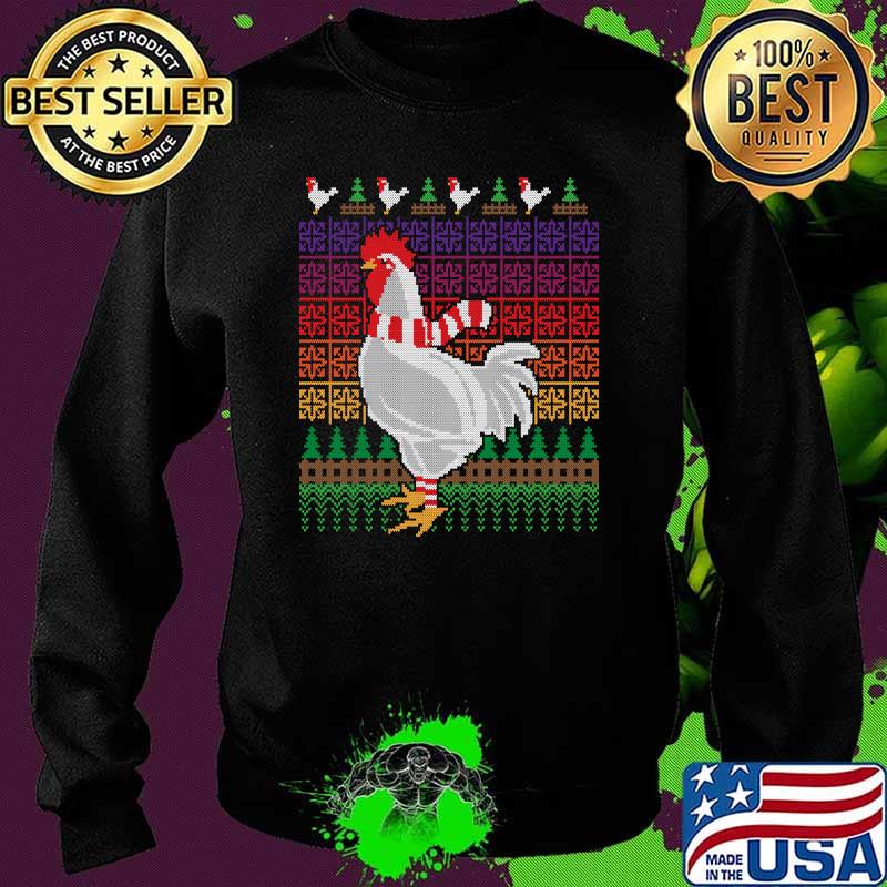 Chicken Lover Ugly Christmas X-Mas Shirt Sweater Chicken Lover Ugly Christmas X-Mas Shirt Sweater