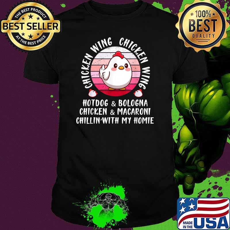 Chicken Wing Chicken Wing Hotdog and Bologna Vintage Shirt