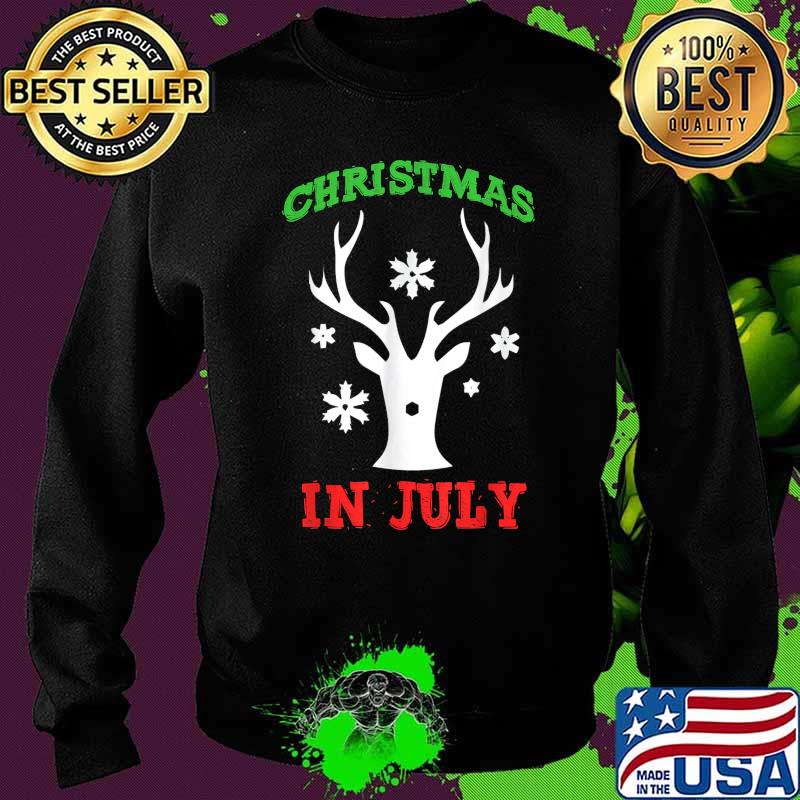 Christmas in july reindeer Sweater Christmas in july reindeer Sweater