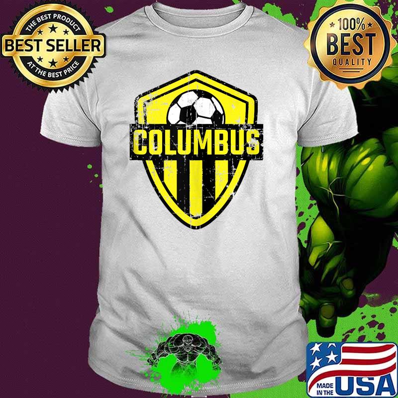 Columbus Soccer Jersey Style Team Fan Flag Ohio Crew 1996 Shirt
