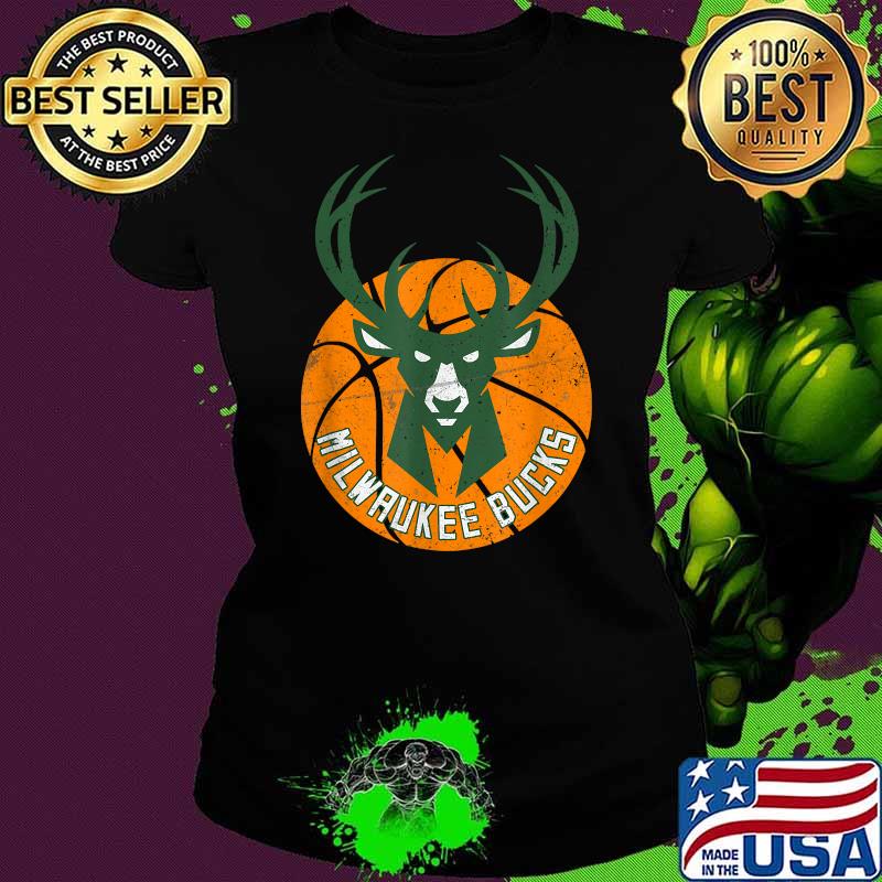 Cool Bucks Milwaukee Vintage Deer Illustration Shirt Ladies tee Cool Bucks Milwaukee Vintage Deer Illustration Shirt Ladies tee