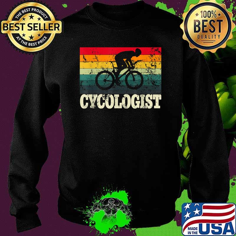 Cycologist cycling biker vintage Sweater Cycologist cycling biker vintage Sweater