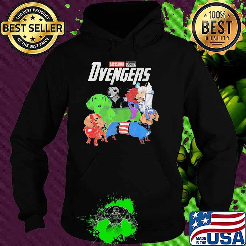 Dachshund dvengers captain american Hoodie Dachshund dvengers captain american Hoodie