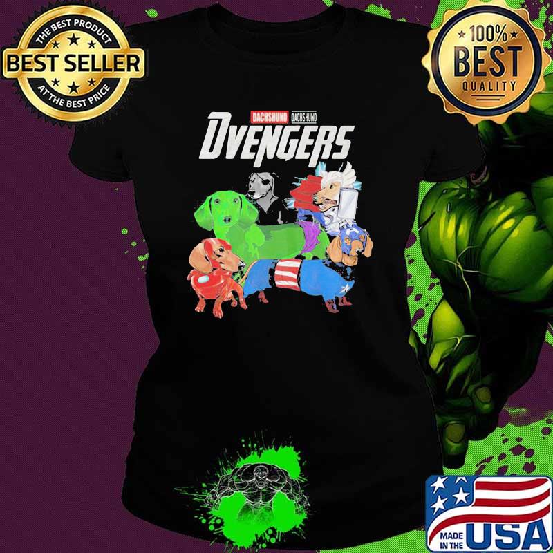 Dachshund dvengers captain american Ladies tee Dachshund dvengers captain american Ladies tee