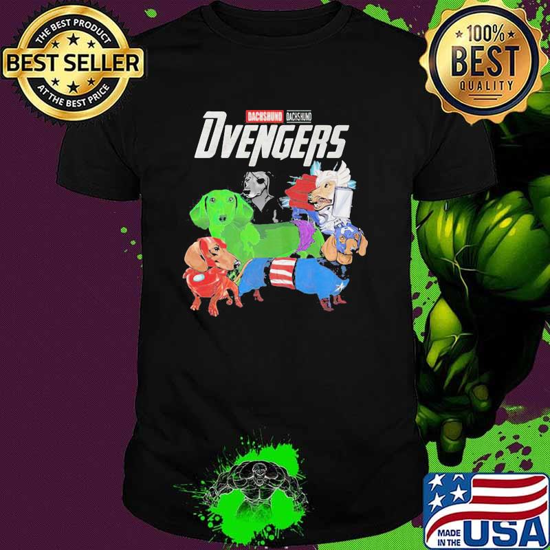 Dachshund dvengers captain american shirt