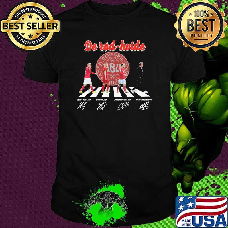 De Rod Hvide Soccer Team Shirt