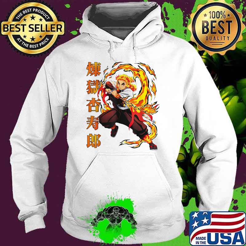 Demons Slayers Kimetsus No Yaibas Rengokus Shirt Hoodie Demons Slayers Kimetsus No Yaibas Rengokus Shirt Hoodie