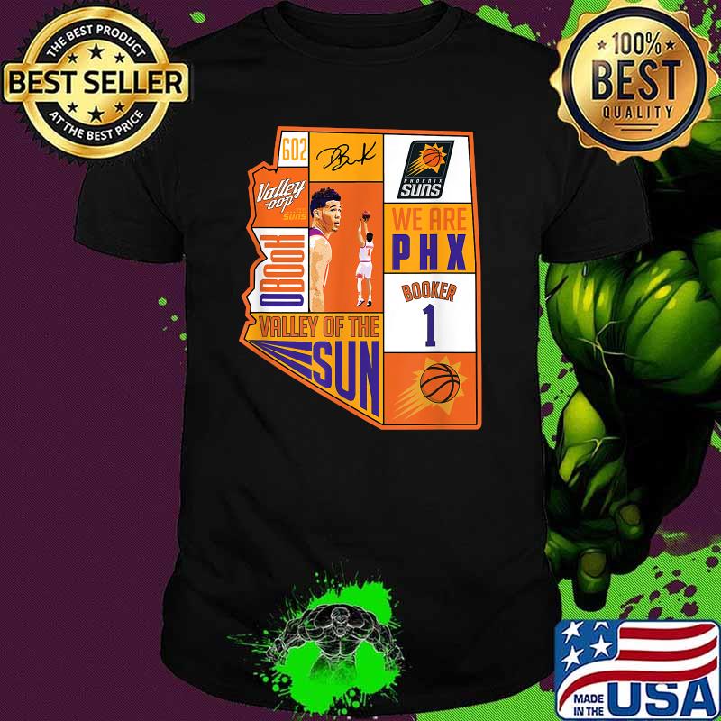 Devin Booker We Are The Sun Phoenix Valley Of The Sun Shirt