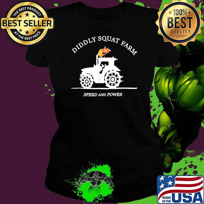 Diddly Squat Farm Speed And Power Shirt Ladies tee Diddly Squat Farm Speed And Power Shirt Ladies tee