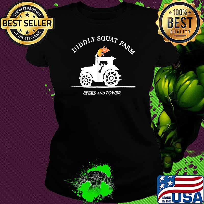 Diddly Squat Farm Speed And Power Tractor Shirt Ladies tee Diddly Squat Farm Speed And Power Tractor Shirt Ladies tee
