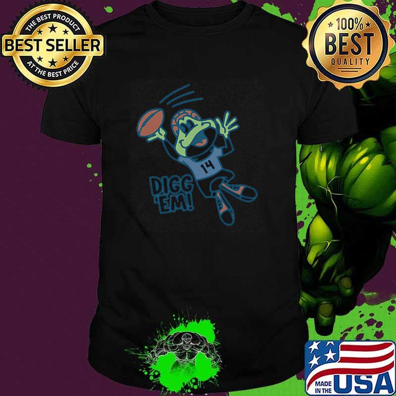 Digg em frog football shirt