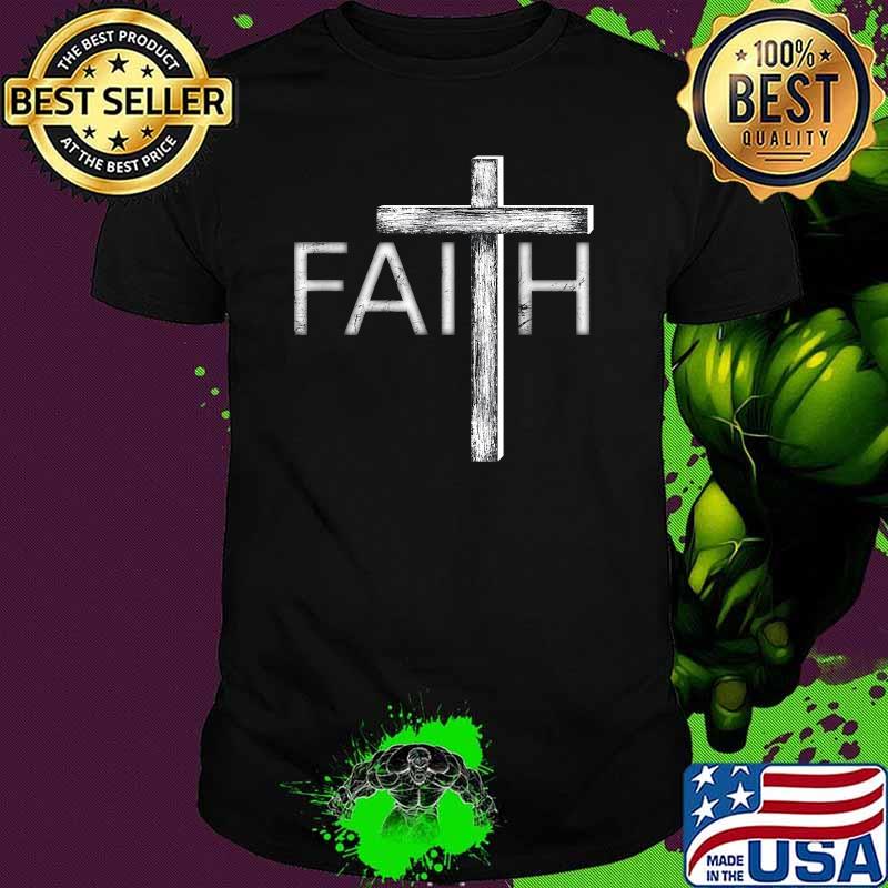 Distressed Faith Christian Apparel Shirt