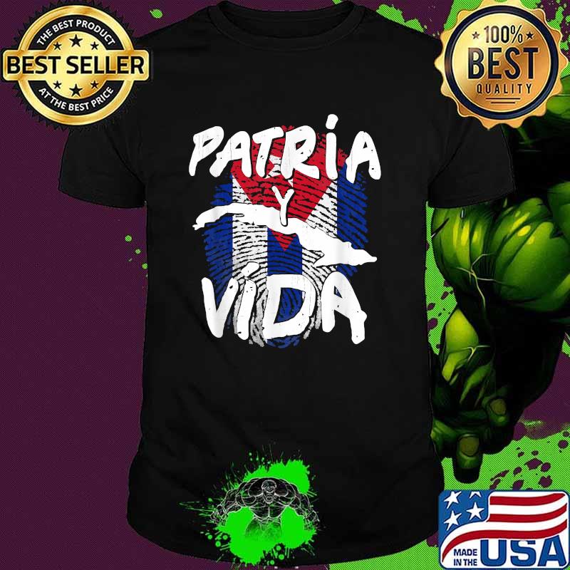 DNA Cuban Freedom Movement Patria Y Vida T-Shirt