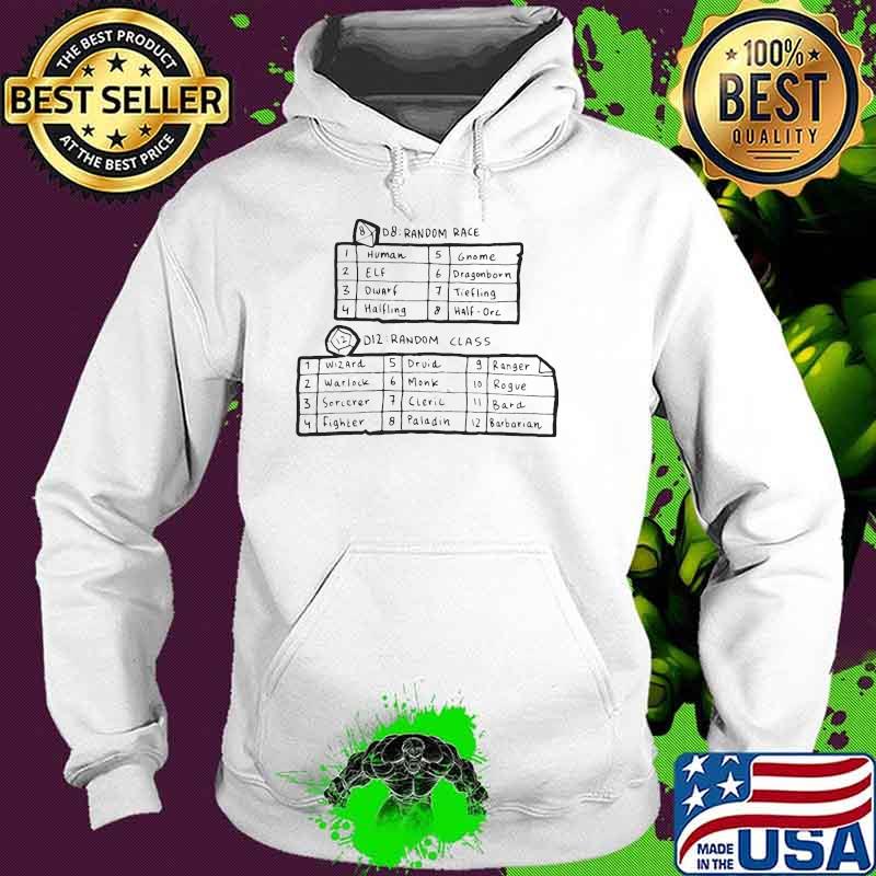 DND Random race random class Hoodie DND Random race random class Hoodie