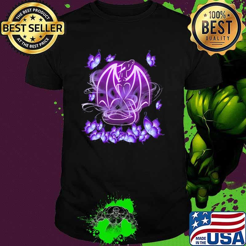 Dragon butterflies Breast cancer awareness shirt