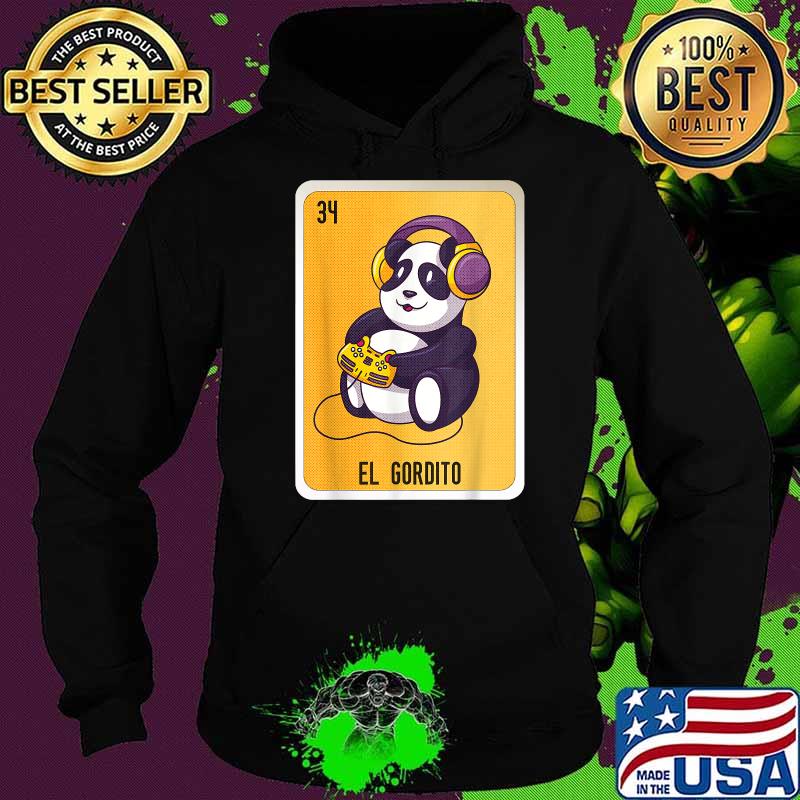 El Gordito Mexican Lottery Bingo Cards T-Shirt Hoodie El Gordito Mexican Lottery Bingo Cards T-Shirt Hoodie