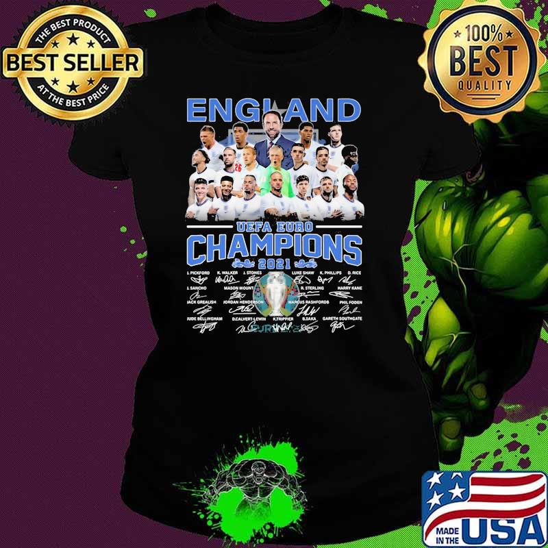 England euro champions 2021 signatures s Ladies tee England euro champions 2021 signatures s Ladies tee