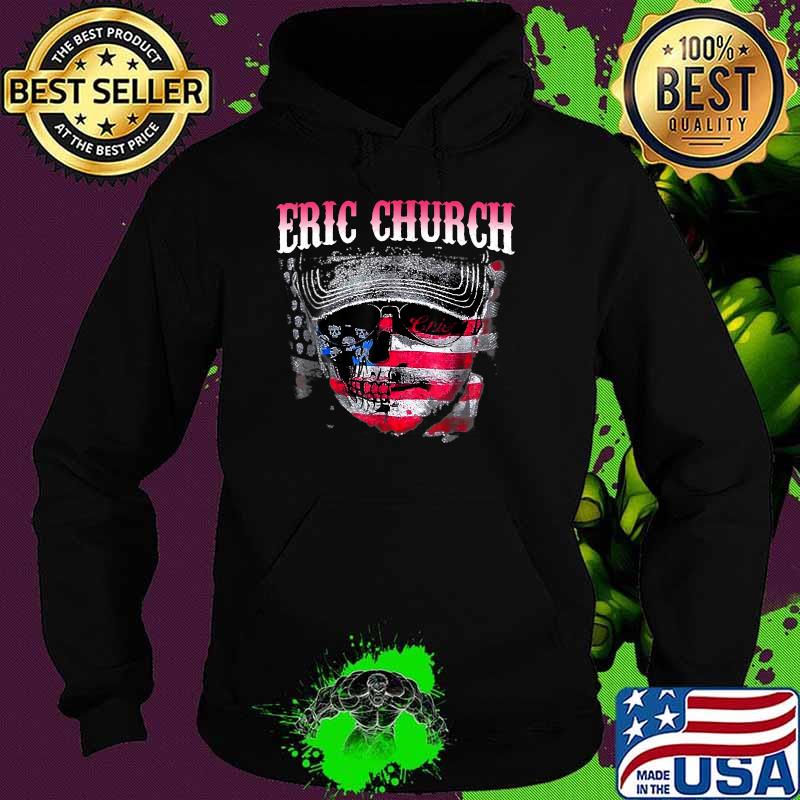 Erics Church American Flag Vintage T-Shirt Hoodie Erics Church American Flag Vintage T-Shirt Hoodie