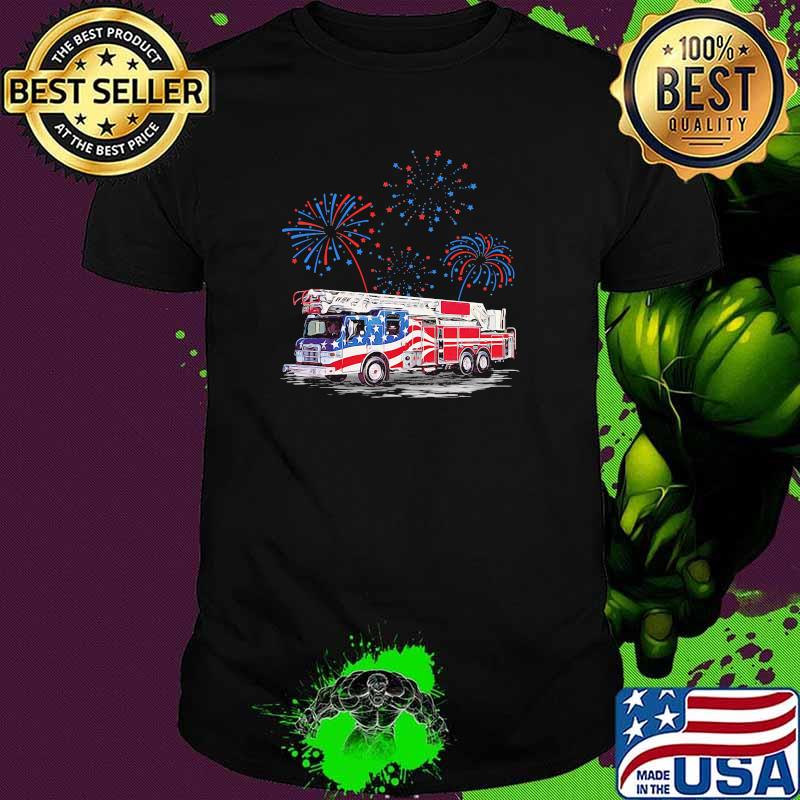 Fire Engine 4th July Collection shirt