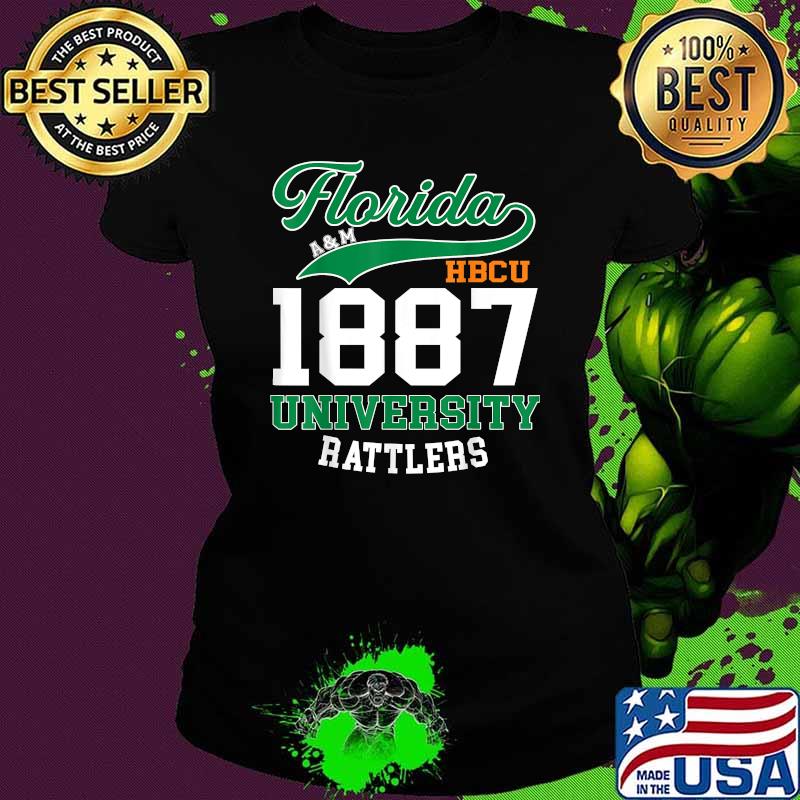 Florida HBCU 1887 Unniversity Rattlers T-Shirt Ladies tee Florida HBCU 1887 Unniversity Rattlers T-Shirt Ladies tee