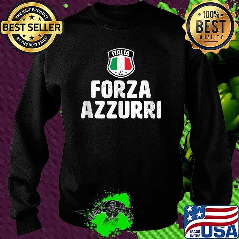 Forza Azzurri Italia Italy Football Soccer Jersey Shirt Sweater Forza Azzurri Italia Italy Football Soccer Jersey Shirt Sweater
