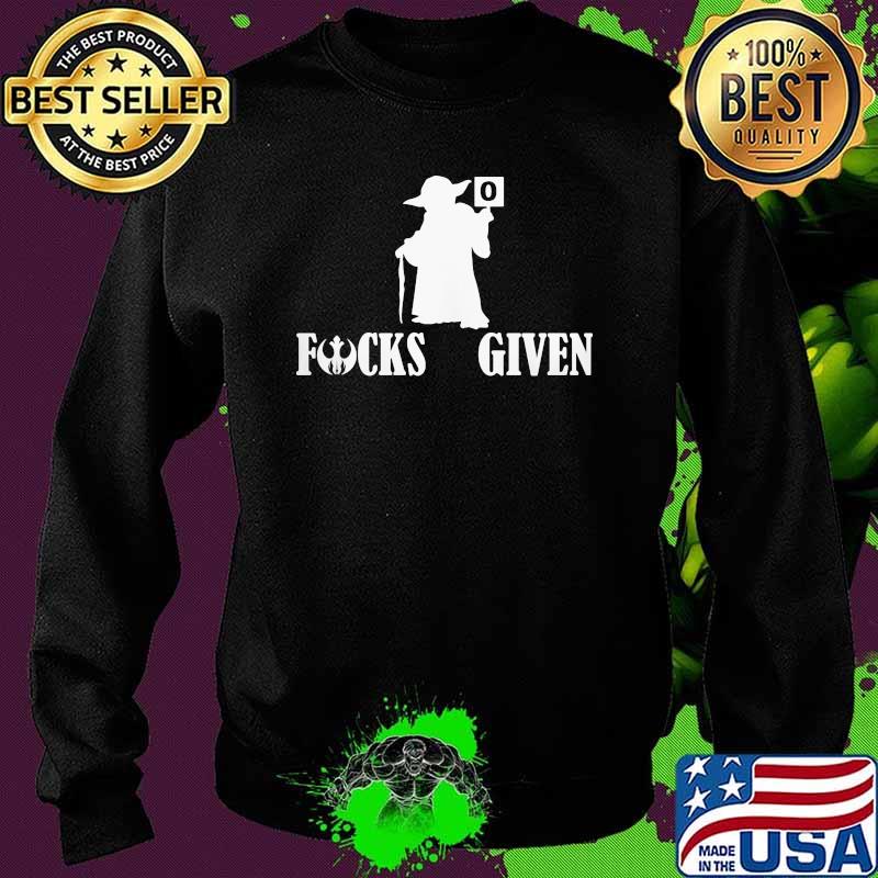 Fucks given yoda star wars Sweater Fucks given yoda star wars Sweater