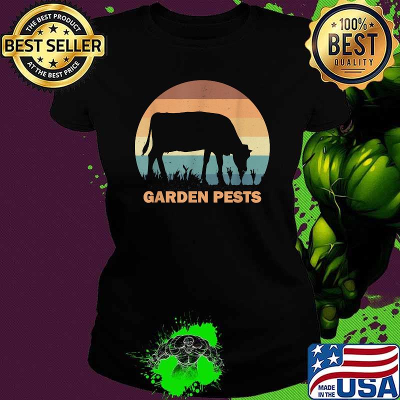 Garden Pest Cow Vintage Shirt Ladies tee Garden Pest Cow Vintage Shirt Ladies tee