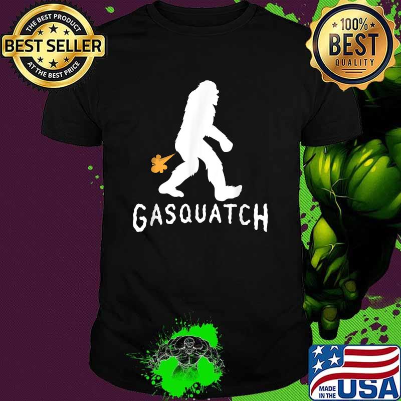 Gasquatch Bigfoot Gassy Sasquatch T-Shirt