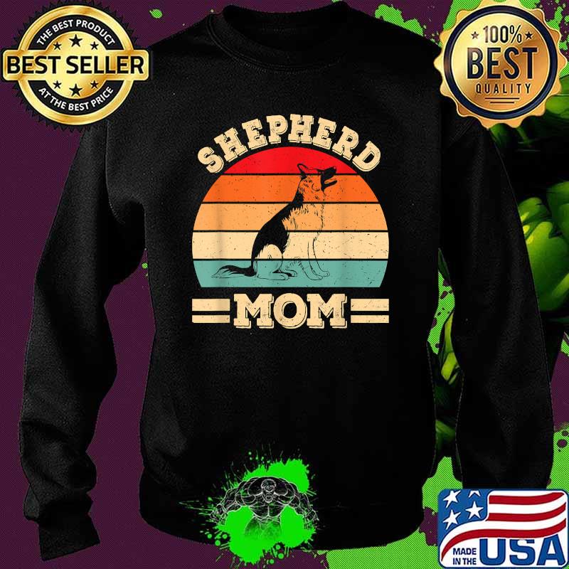 German Shepherd Mom Dog Vintage T-Shirt Sweater German Shepherd Mom Dog Vintage T-Shirt Sweater