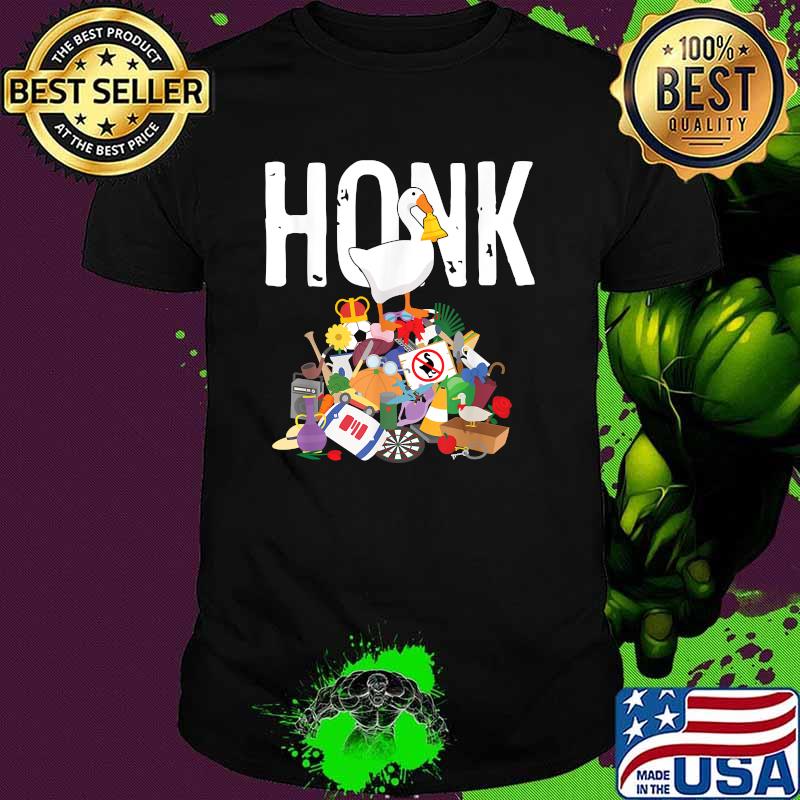 Goose Game Honk Untitled Goose Addiction Press Y To Honk Shirt