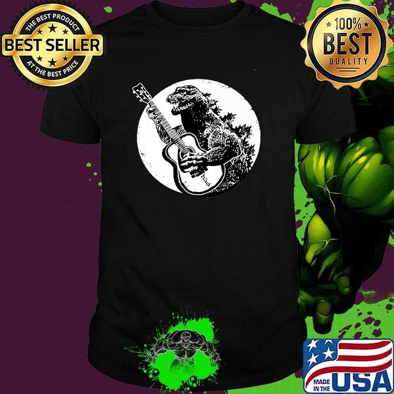 Gozilla playing guitar T-Shirt